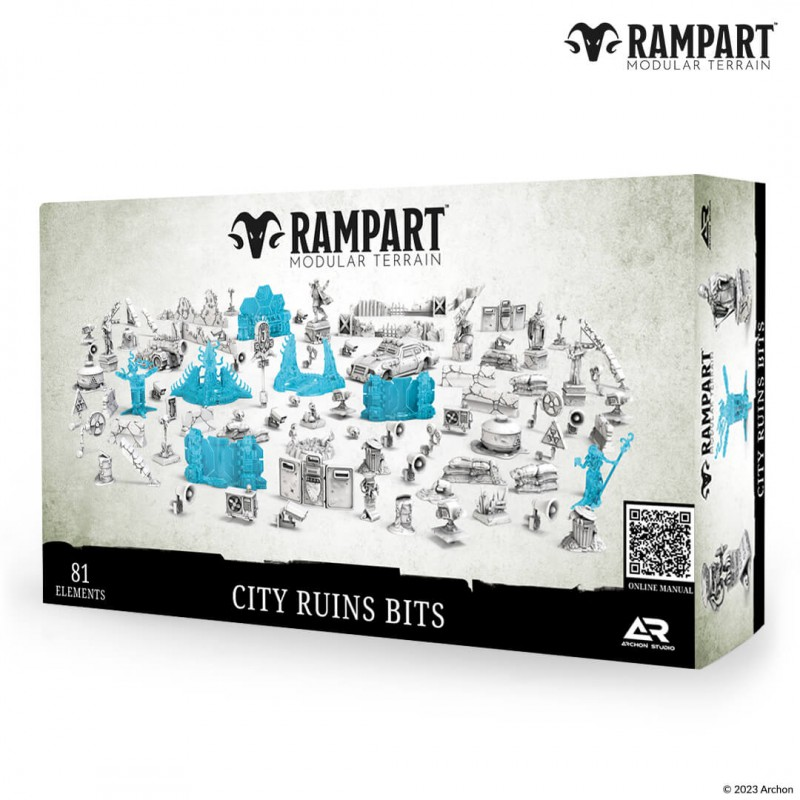Rampart : City Ruins Bits | Hobby2000 Modélisme